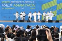 [포토]싸이커스, 스포츠서울 하프마라톤 분위기 UP!