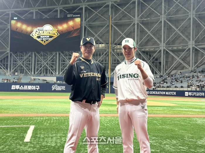 2000년대생 감독 봤어? ‘팀 라이징’ 원태인 “(강)민호 형과 심장 배터리 NO…제대로 붙어볼 것” [SS고척in]