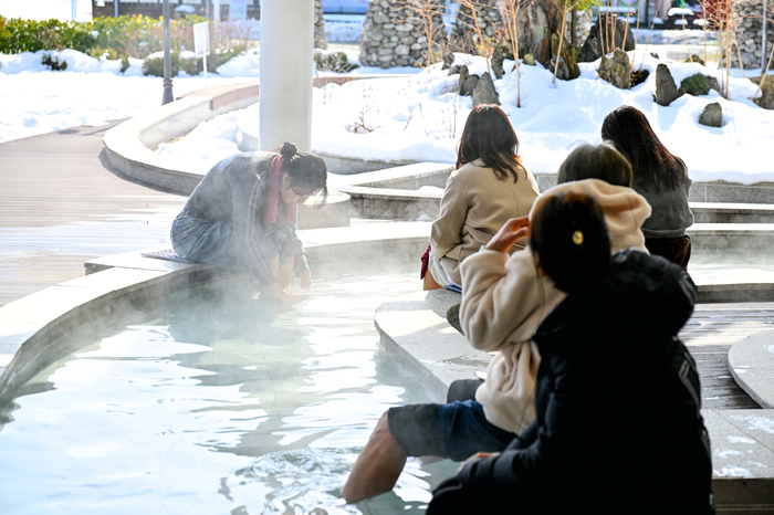 속초시 척산족욕공원, 12월 1일부터 휴장 돌입