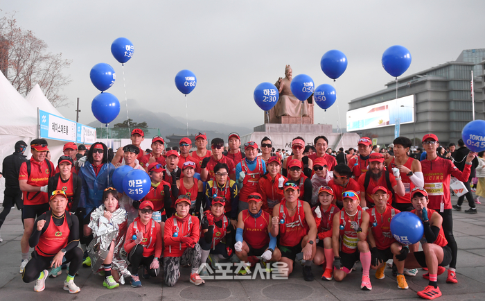 [포토] 파이팅 외치는 레이스 패트롤