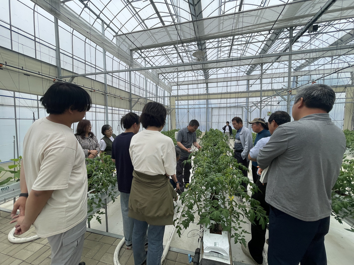 농업인대학_시설채소학과 수업. 사진|춘천시청