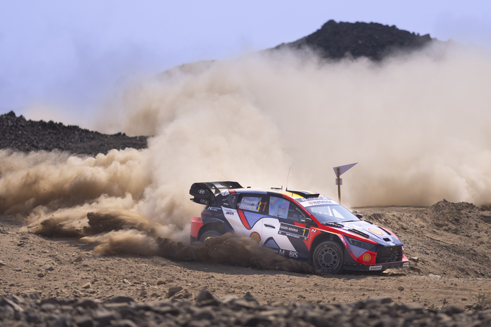 현대차 월드랠리팀 누빌, 2025 WRC 10번째 랠리 우승…제조사 종합 2위
