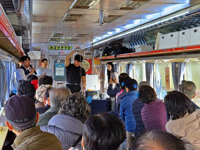 전통주와 기차여행의 만남…코레일관광개발, K-미식 전통주 벨트 팝업열차 큰 호응
