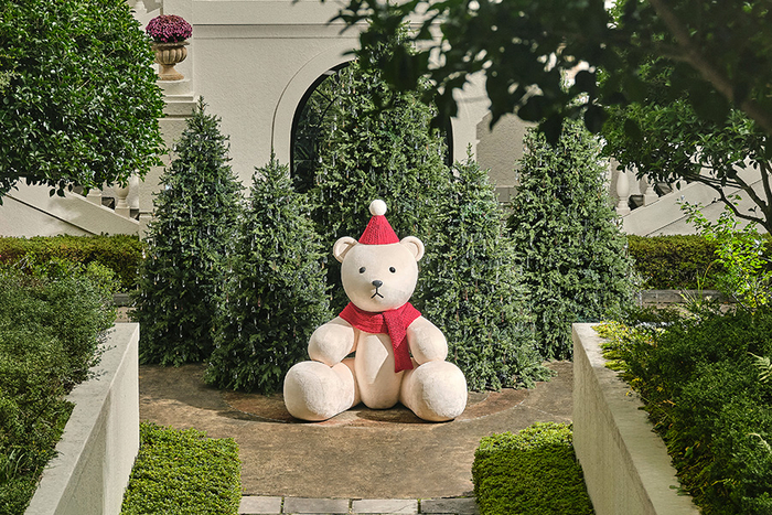 제주신라호텔 히든 앨리 크리스마스 포토존. 사진 | 호텔신라