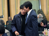 [포토]K리그 시상식에 모습 드러낸 신태용 전 감독