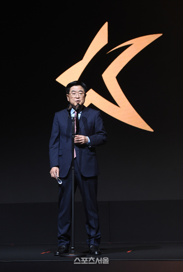 [포토]K리그 대상 시상식, 권오갑 총재의 인사말
