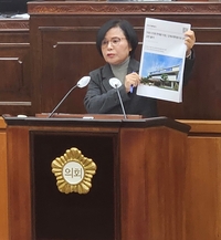 의왕시의회 노선희 “한채훈 4월 민주당 탈당 이유 강제추행 때문?”