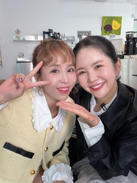 문원과 결혼 앞둔 신지, 노로바이러스 투혼? “이제야 사진 올려”