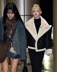 출국하는 스테이씨 세은, 금발이 사랑스러워! [포토]