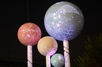 경상원, 심학산 빛의 거리 조성... 저녁 매출 상승