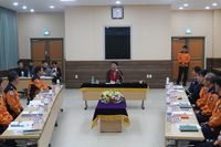 [강원소방]김진태 도지사, 평창소방서 격려 방문