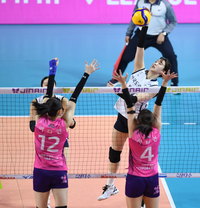 [포토] 강소휘 ‘정면 승부 하자’