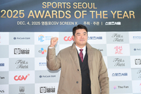 SSG 노경은 ‘파이팅’  [올해의 상]