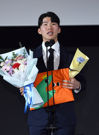 올해의 상 특별상 수상 소감 밝히는 김혜성