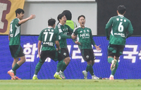[포토]결승골 넣은 전북 현대 이승우