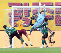 [포토]광주 프리드욘슨의 동점골