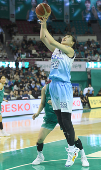 [포토] 슛 시도하는 홍유순