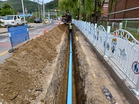 보성군, 노후상수도 정비사업 관망정비 공사 본격 착수