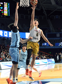 [포토]슛 올려놓는 정관장 박지훈