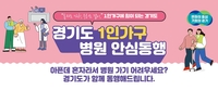 경기도 ‘1인가구 병원안심동행’ 서비스 이용 올해 1만 건 ‘훌쩍’