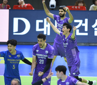 [포토] 우리카드 ‘이겼다’