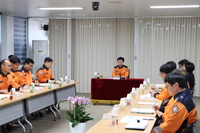 [강원소방]오승훈 본부장, 삼척소방서 현장 방문
