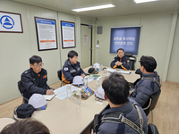 [강원소방]김정기 원주소방서장, 고증건축물 공사현장 방문지도