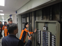 [강원소방]화재주의보 발령에 따른 대학교 기숙사 안전점검 및 컨설팅 강화