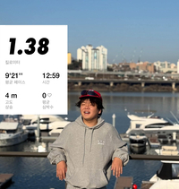 ‘17kg 감량’ 곽튜브, 겨울 추위 녹이는 러닝 열공...“8분대 목표”