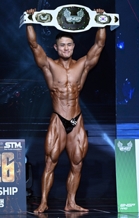 WNGP 파이널 클래식 보디빌딩 프로전 이종찬, 챔피언! [포토]