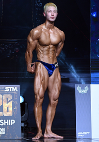 WNGP 파이널 클래식 보디빌딩 프로전 손정빈, 멋짐! [포토]