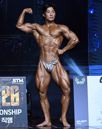 WNGP 파이널 클래식 보디빌딩 프로전 최정원, 온몸이 근육! [포토]