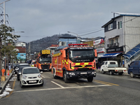 [강원소방]양구, 실전형 길 터주기 훈련으로 출동 환경 점검