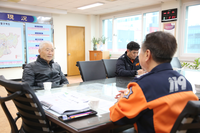 [강원소방]춘천소방서 찾은 70대 환자의 감사 인사