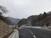 평창군, 미탄면 회동리 도로 확장·포장 공사 준공