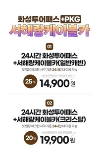 화성시, 25일까지 ‘화성투어패스 겨울맞이 특별할인’