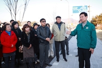 이상일“송전입구 도로확장 도시 발전 견인할 것”