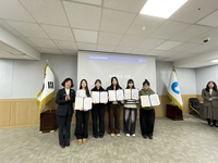 춘천시, 2025 막국수닭갈비축제 한림대 서포터즈 시상식 개최