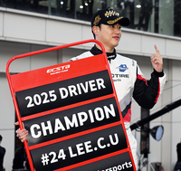 이창욱, KARA ‘올해의 드라이버상’ 수상…2개 클래스 챔피언 달성