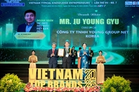 TAPL Return(타플리턴) 주용규 대표, ‘베트남 2025 대표 지식인 기업가 상’ 수상