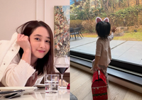 ‘이병헌♥’ 이민정, 산타 선물 받은 딸과 달달한 크리스마스 [★SNS]