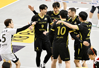 비예나·임성진 45득점 합작한 KB손해보험, 정지석 빠진 대한항공 꺾고 3연승 질주