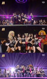 “드래그 퀸과 파격 댄스” 르세라핌, ‘가요대전’ 집어삼킨 ‘스파게티’의 맛