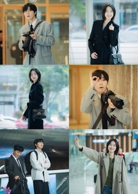 박서준, 원지안 전용 포토그래퍼 변신 ‘출국길도 레드카펫처럼’ (경도를 기다리며)