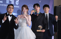 [포토] 곽범, 츠키, 권화운, 기안84 “파이팅”