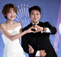 [포토] 장도연-전현무 ‘부끄부끄’