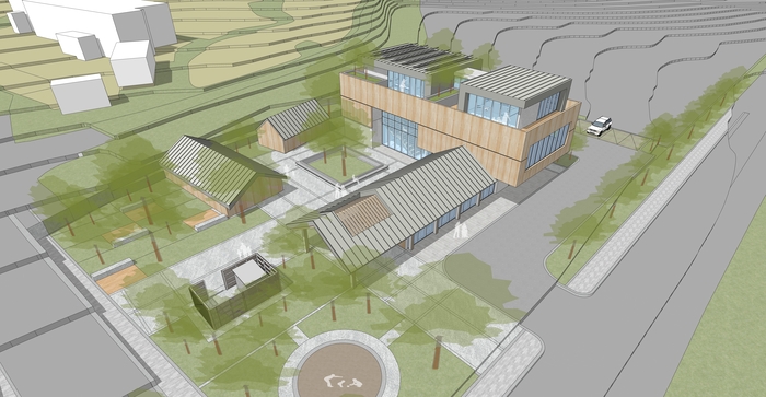 일상이 달라지는 속초_화채마을 도시재생(화채락센터 조감도) 사진|속초시청