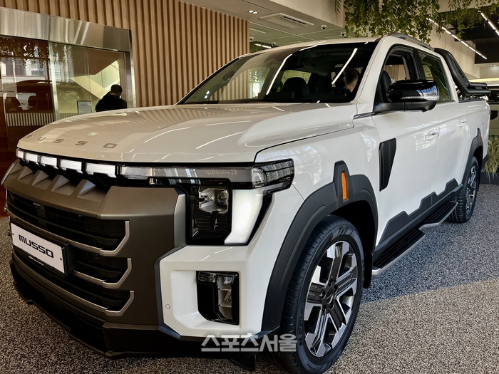 무쏘 그랜드 스타일. 사진ㅣ위수정 기자 wsj0114@sportsseoul.com