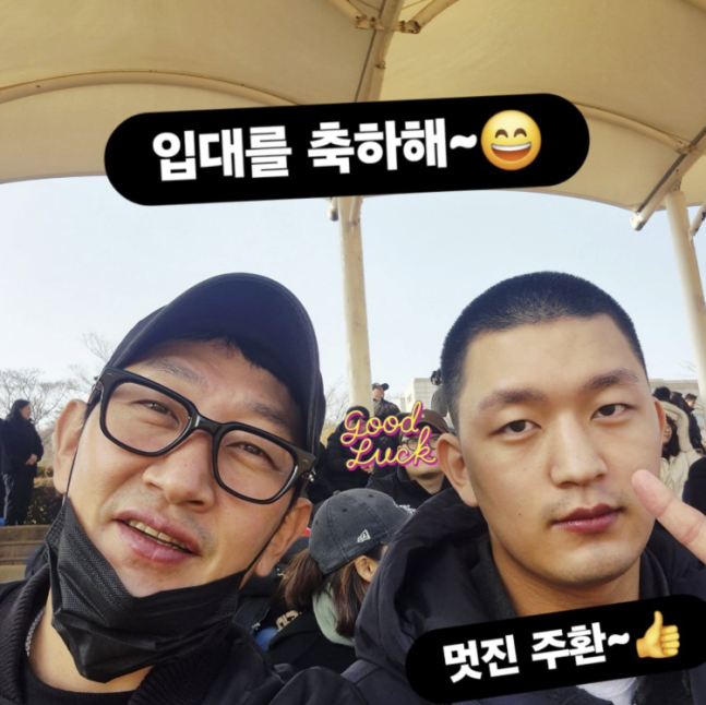 가수 김창열 아들, 해병대 입대…“대한민국 국군 화이팅”