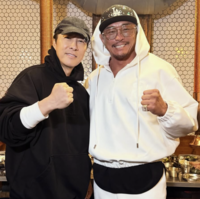 추성훈X견자단, 주먹과 주먹의 만남 [★SNS]